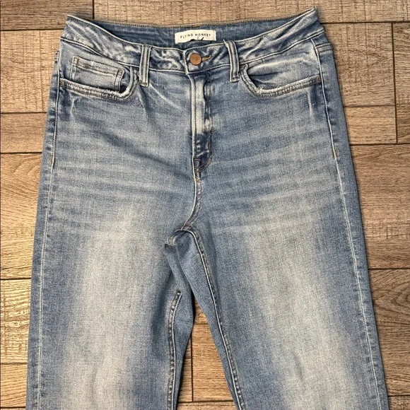 Flying Monkey Sky Blue Denim Pants - Picture 3 of 9